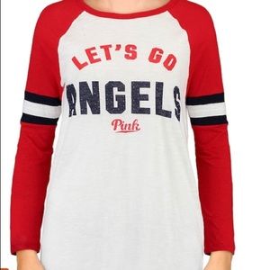 Victoria secret pink angels shirt mlb